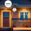 (1 Head, Cool White) Solar LED Pendant Light Panel IP65 Garden Yard Shed Hanging Lamp 8