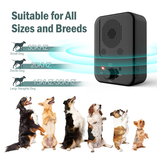 Ultrasonic Pet Dog Anti Barking Device Bark Stop Repeller Safe Control Training 1