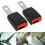 2X auton Universal turvavyön pidennys Auto turvavyön solki Clip 1
