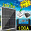 Solar Panel Kit 200W battery Charger 100A 12V with Controller Set Caravan Boat 2