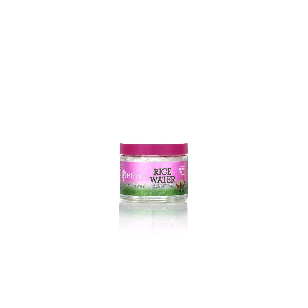 Mielle Rice Water & Aloe Braid Gel 5 Oz