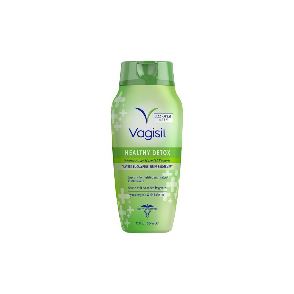 Vagisil Healthy Detox All Over Wash, 12 Fl Oz