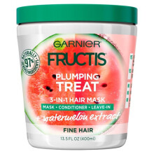 Garnier Fructis Plumping Treat 3-i-1 Hårmask med Vattenmelonextrakt