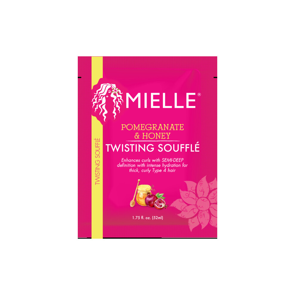 Mielle Organics Pomegranate & Honey Twisting Souffle Packette, 1.75 OZ