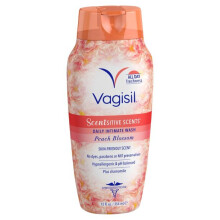 Vagisil, Scentsitive Scents, Lotion Lavante Intime Quotidienne, Fleur de Pêcher, 12 fl oz (354 ml)