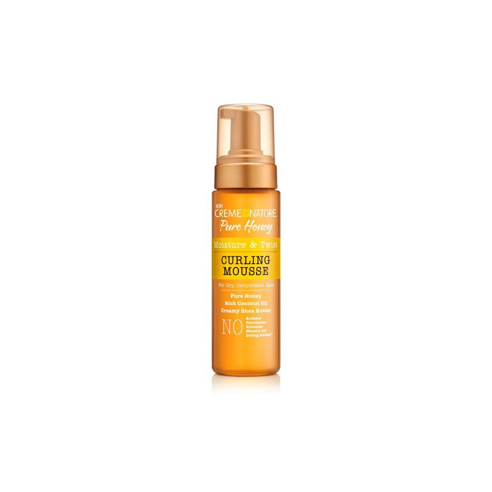 Creme Of Nature: Pure Honey Creme Of Nature Pure Honey Moisture & Twist Curling Mousse 7 Oz