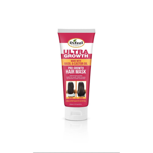 Difeel Ultra Growth Basil- & Rizinusöl-Haarmaske 8 oz.