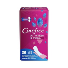 Carefree Acti-Fresh Extra Long Pantiliners To Go, Unscented, 36 Ct