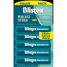 Blistex Medicated Balm 5 pack