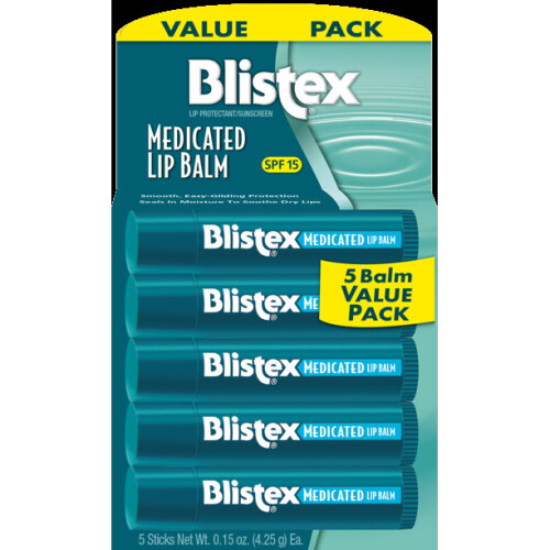 Blistex Blistex Medicated Balm 5 pack