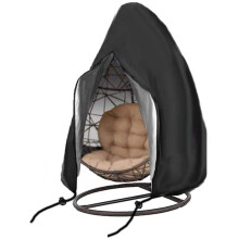 Patio Hanging Chair Cover with Zipper-Cocoon Egg Chair Cover 230*200cm