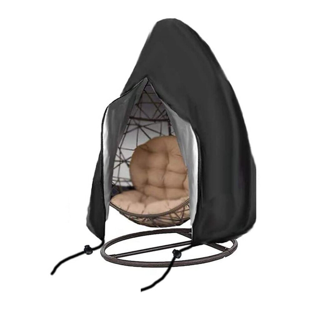 Patio Hanging Chair Cover with Zipper-Cocoon Egg Chair Cover 230*200cm