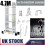 4.7M Upgrade 14 Way Combination Ladder Multi Purpose Step Foldable 1