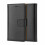 Genuine Leather Wallet Book Case for Samsung A41 - Black 2