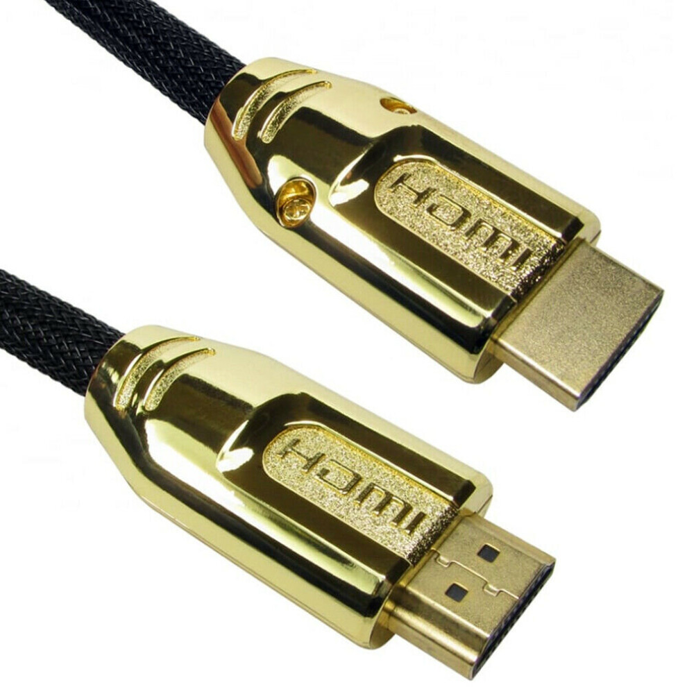 ThatCable 2m HDMI High Speed with Ethernet Cable Lead 4K Male to Plug HD TV