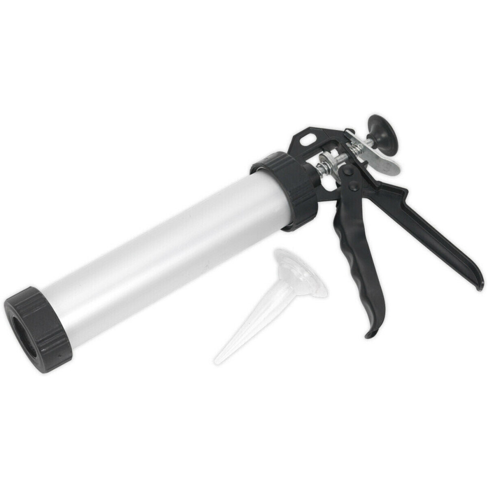 Loops 230Mm Short Silicone / Caulking Sausage Gun & Cartridge - Sealants Applicator