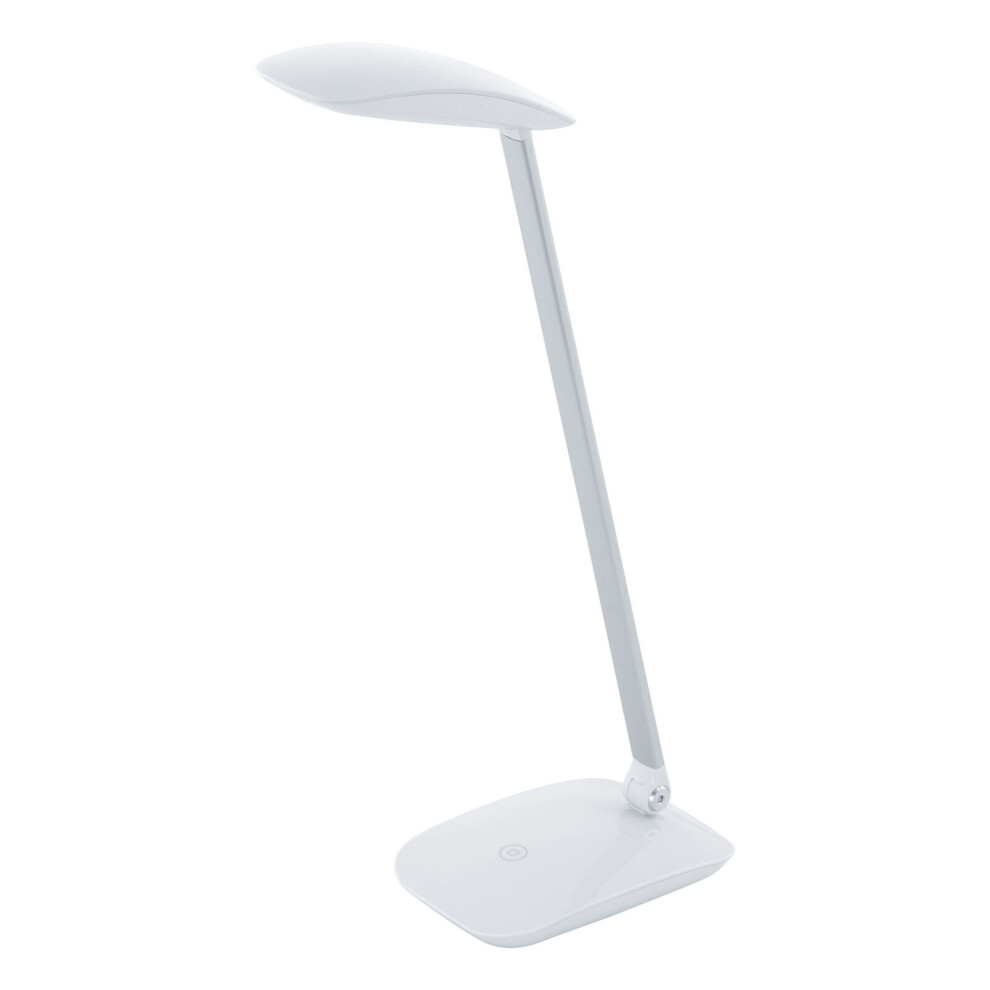 Loops Table Desk Lamp Colour White Touch On/Off Dimming Bulb Led 4.5W Included