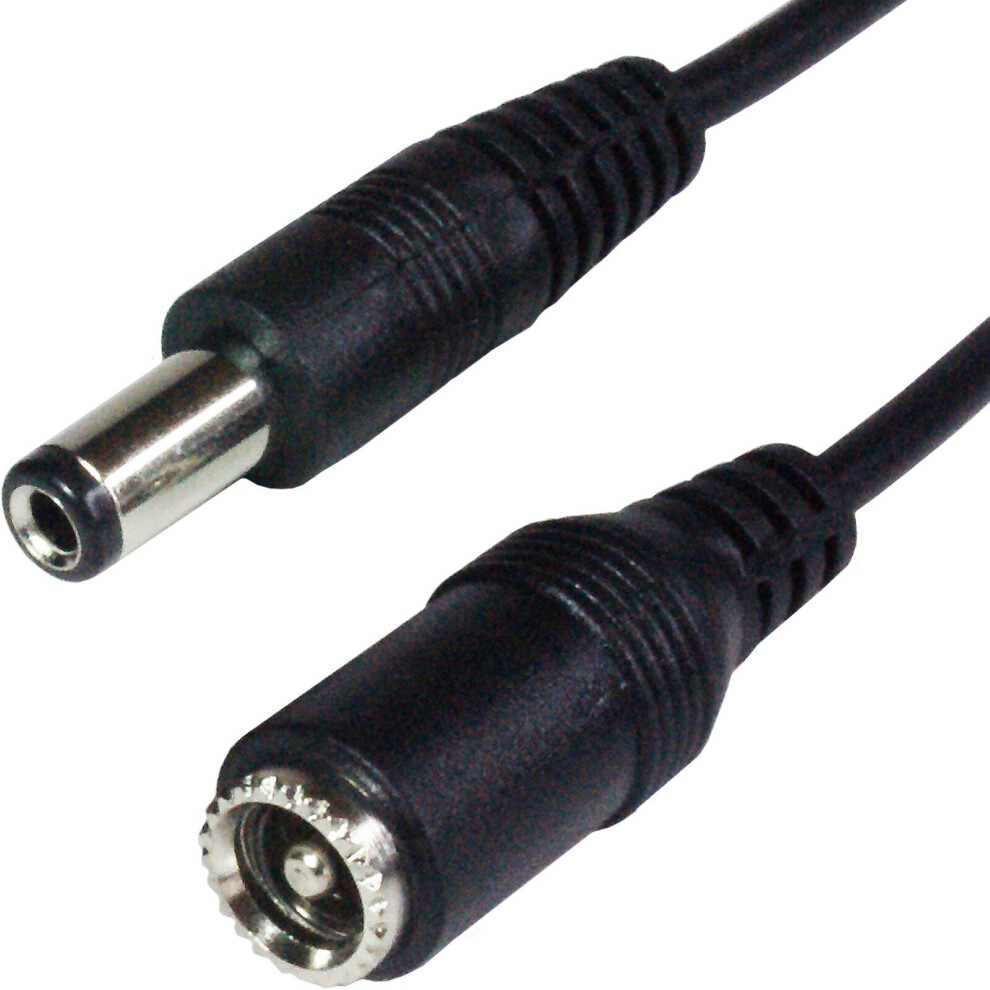 Loops 5M *5.5Mm X 2.5Mm* Dc Power Extension Cable Lead Cctv Camera Dvr Plug To Socket