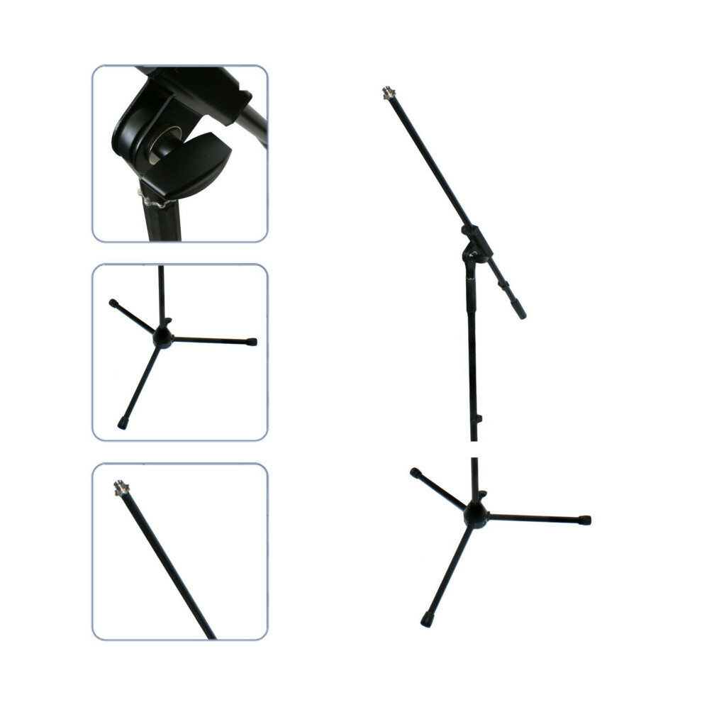 Mic/Microphone Adjustable Stand Removable Angle Boom Arm Stage Perform