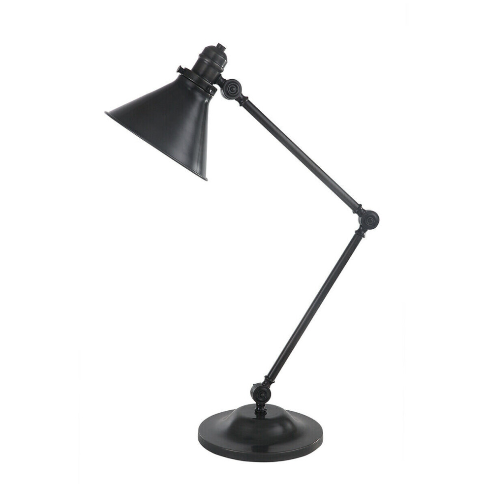 Table Lamp Stick Lamp Reading Old Style Mid 1900's Old Bronze LED E27 60W Bulb