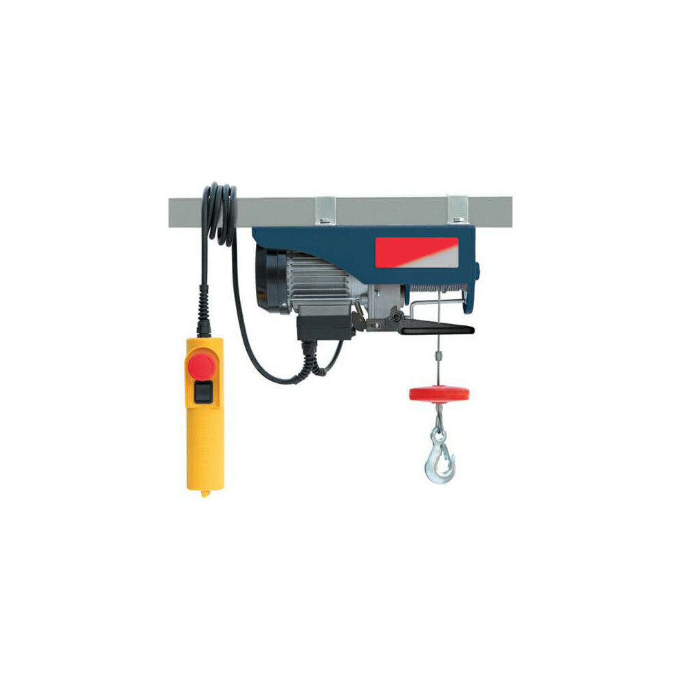 500W Electric Hoist Max 250kg With Overload Cut Out Lift Pulley