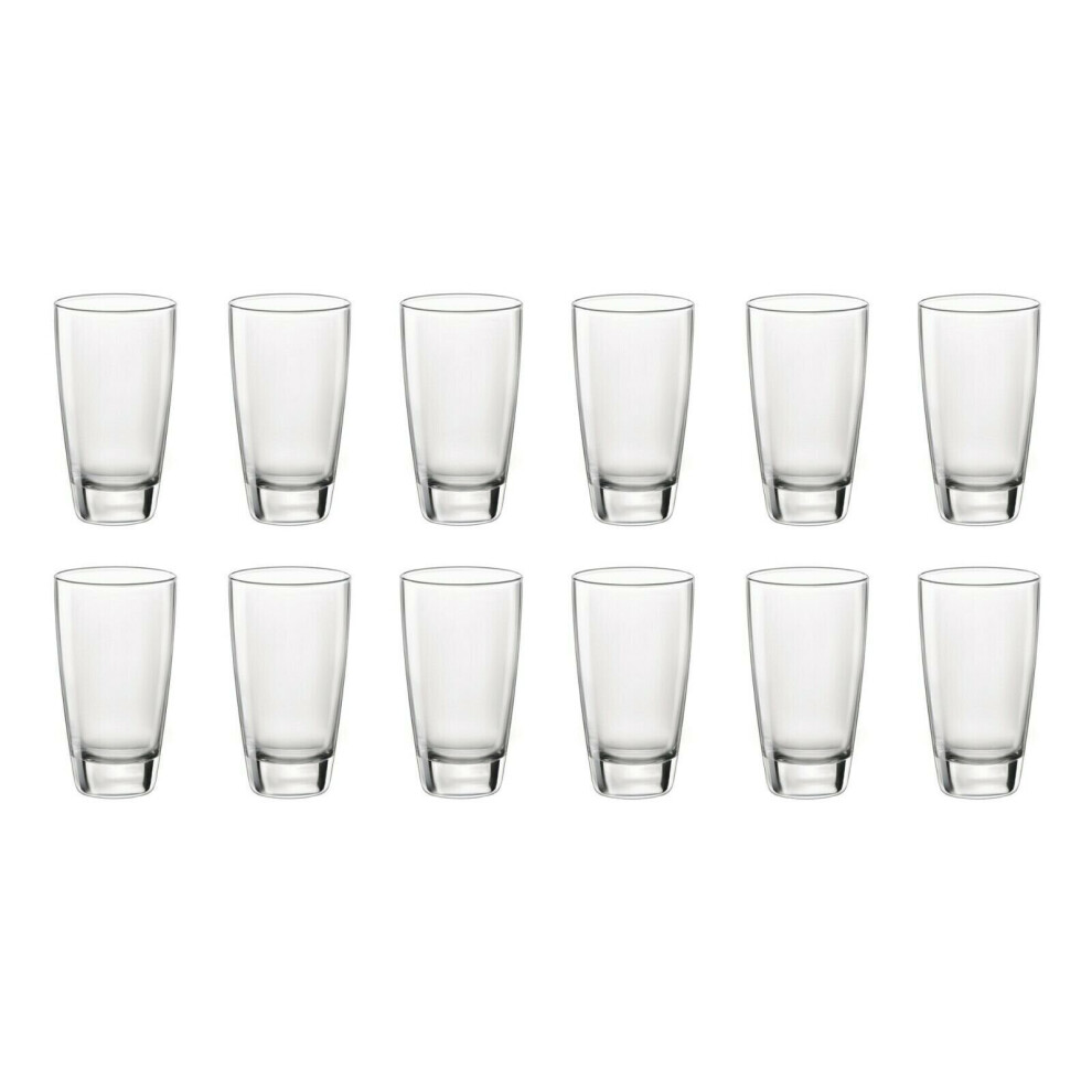 (12 Glasses, 365ml Hi-Ball) Set Bormioli Rocco Drinking Tumblers Glassware