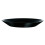 (Black, 6 Soup Bowls) Luminarc Harena Lined 18pc Opal Glass Dinner Set 1