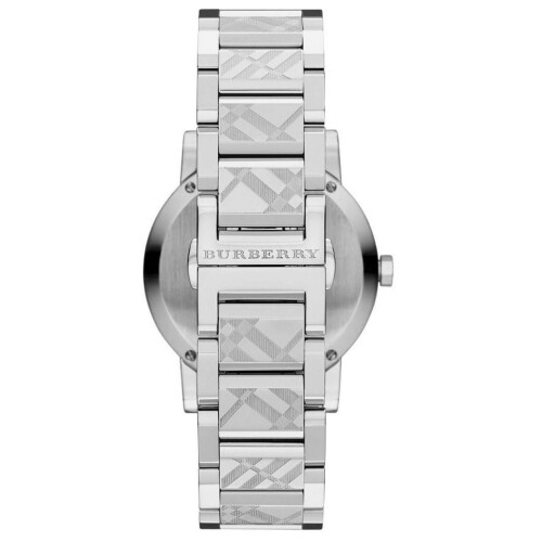 Burberry Burberry BU9037 Silberfarbene Edelstahl Damenuhr 2