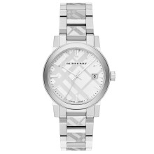 Burberry BU9037 Orologio da donna in acciaio inossidabile con tonalità argento