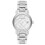 Burberry Burberry BU9037 Silberfarbene Edelstahl Damenuhr 1