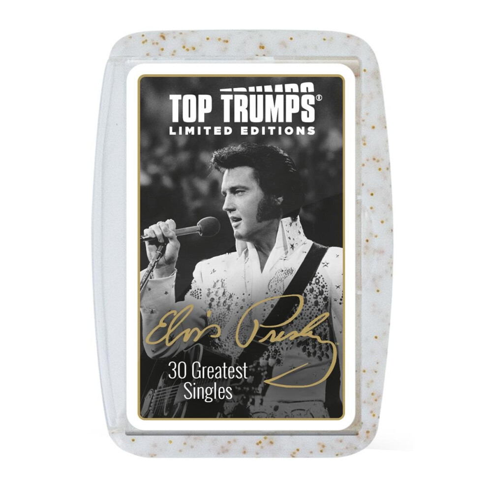 Elvis Presley 30 Greatest Singles Top Trumps Limited Edition Card Game