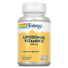 Solaray, Liposomálny vitamin C, 500 mg, 100 VegCaps