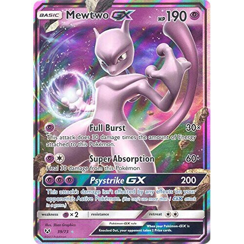 Pokémon Mewtwo GX - 39/73 - Ultra Raro