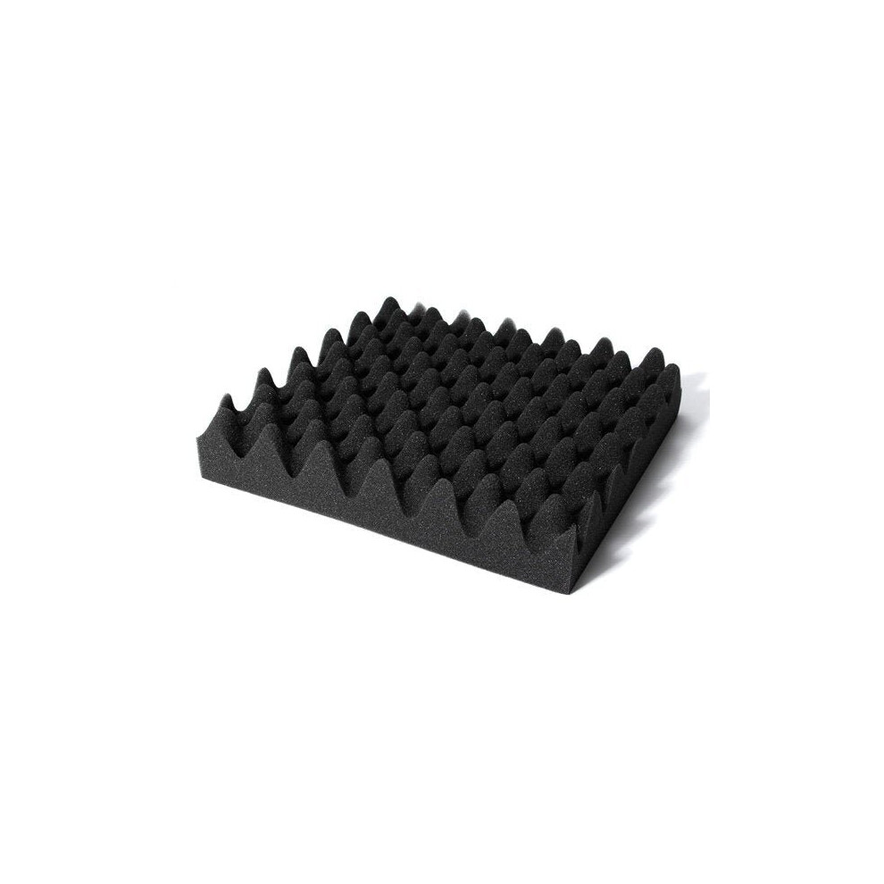 Acoustic Wedge Foam Studio Acoustical Soundproofing Sponge Black