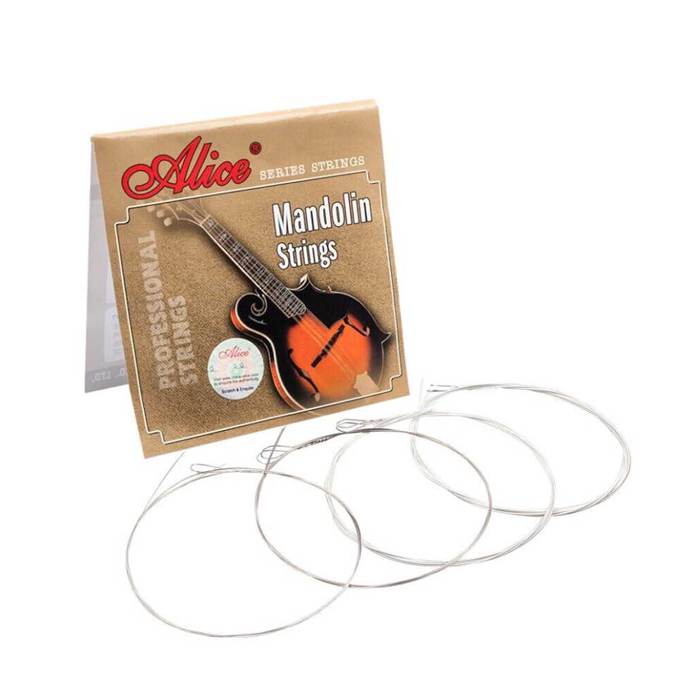 Mandolin Strings Plated Steel & Coated Copper Wound Strings Guitar Family Instruments