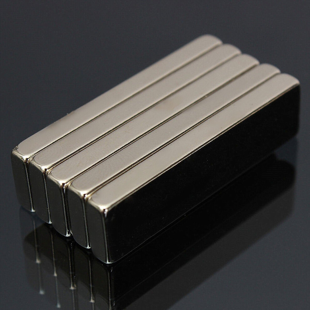 5Pcs N52 40X10x4mm Strong Block Magnets Rare Earth Neodymium Magnets 3654659102287