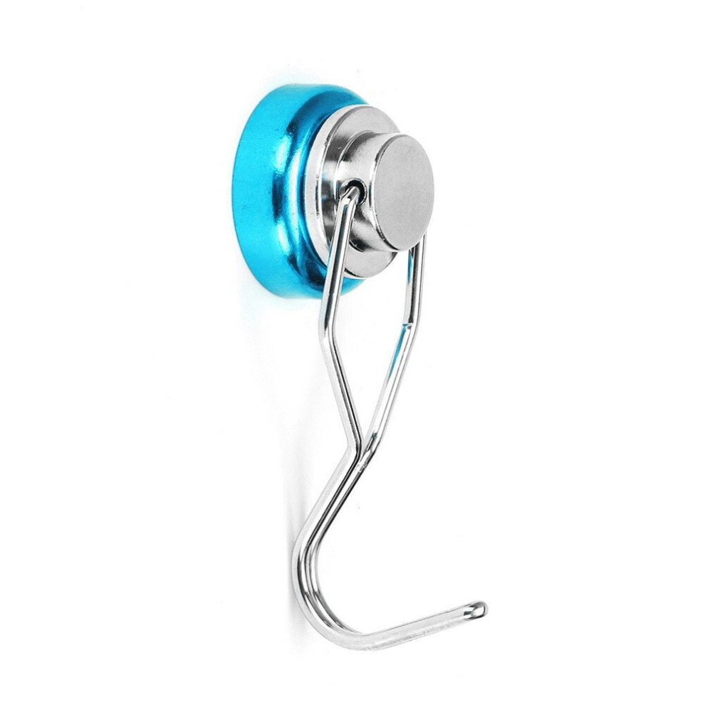 (Blue) Red/Yellow/Blue 25Mm 22Kg Neodymium Magnet 360 Swing Rotating Hook 3654659387165