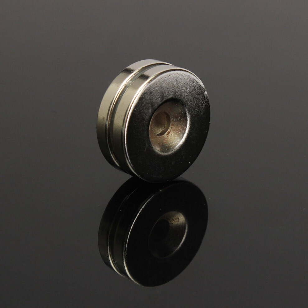 2Pcs N50 30Mm X 5Mm Strong Round Magnets 5Mm Hole Rare Earth Neodymium Magnets 3654659101181