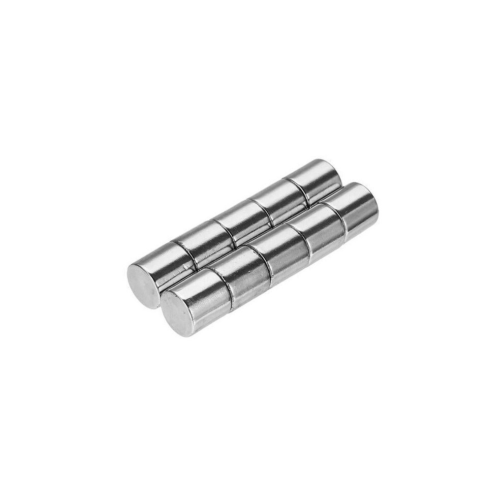 10Pcs 10X10mm Round Magnets Rare Earth Ndfeb Neodymium 3654659401571