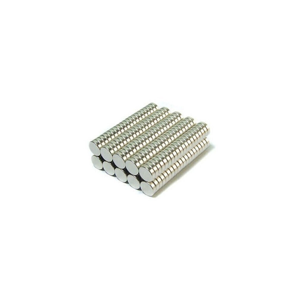 50PCS N52 4mmx2mm Round Neodymium Magnets Rare Earth Magnet