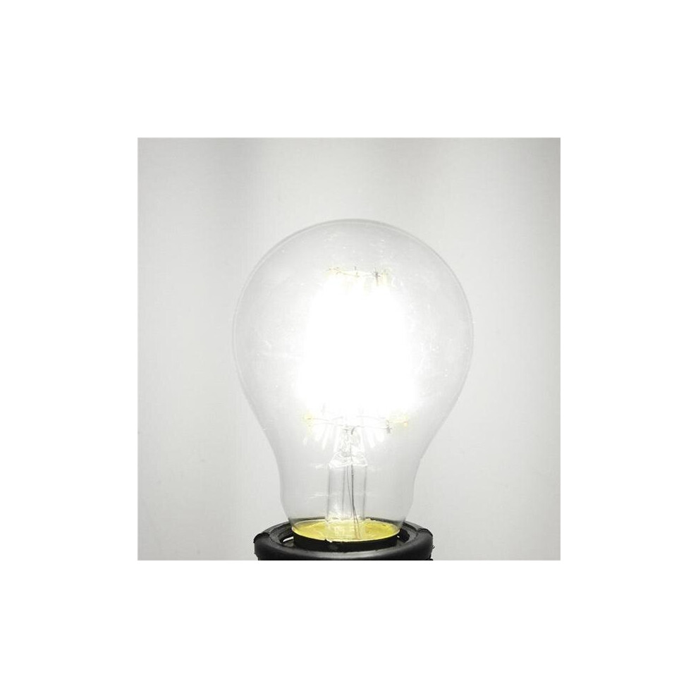 (Warm White) E27 LED 8W White/Warm White COB LED Filament Retro Edison LED Bulbs 85-265V