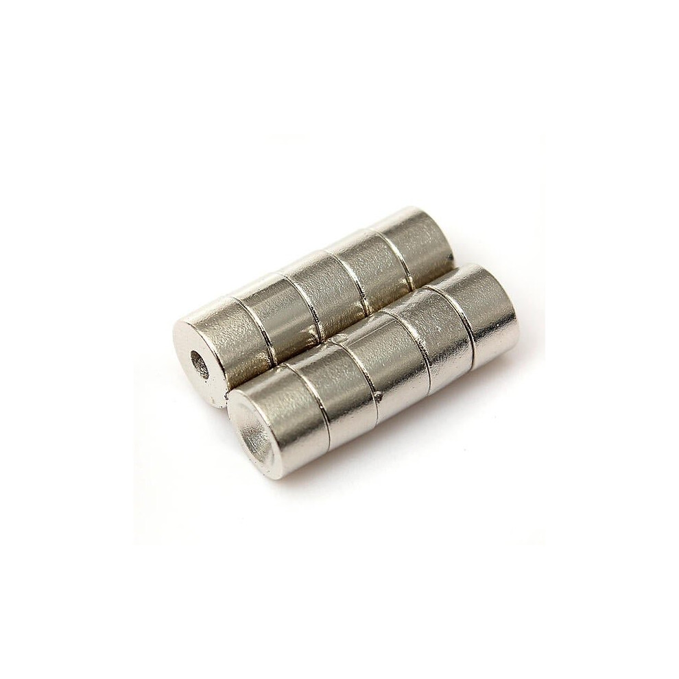 10pcs N50 Disc Rare Earth Neodymium Magnets 7mmx4mm Countersunk Hole