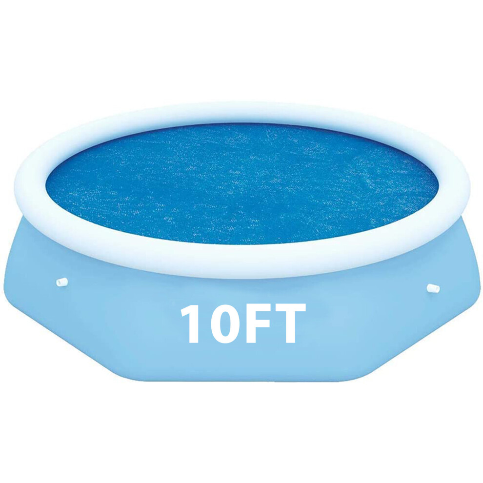 Denny International Solar Pool Cover For 10Ft Inflatable Fast Set Paddling Swimming Pool
