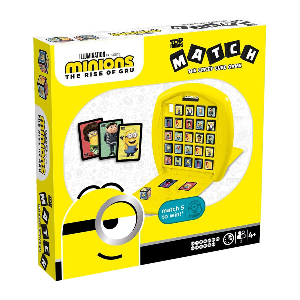 Winning Moves Minions 2 Top Trumps Match Board Game