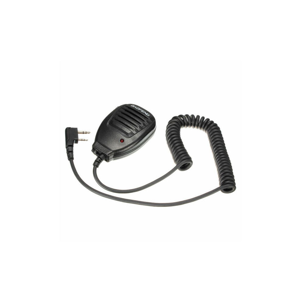 Two Way Radio Walkie Talkie 2 Pin Radio Handheld Microphone Speaker For Motorola Baofeng Puxing 3654657660956
