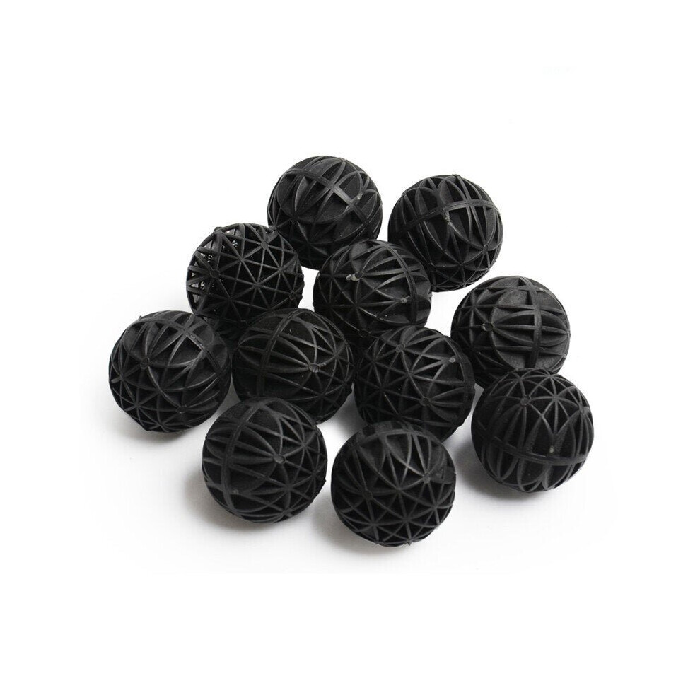 100 pcs 16mm Aquarium Bio Balls Filter Media Wet/Dry Koi Fish Tank Pond