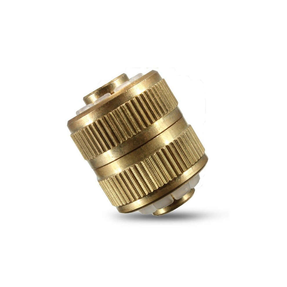 1/2 Inch 3.5cm Hose Adapter Brass Coupling Quick Fittings Coupler