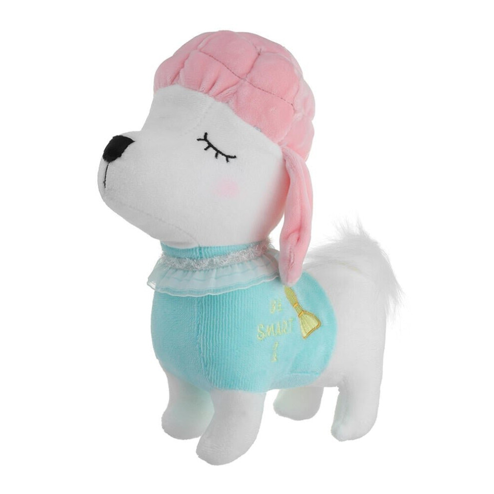 () 24CM Poodle Dog Plush Toy Stuffed Cartoon Animal Doll For Baby Kids Birthday Gift