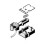Kadee 1:24 Body Mount Coupler, Center (1air) 3