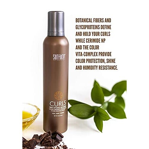 Coiffures de surface boucles de style ferme 2 oz 2